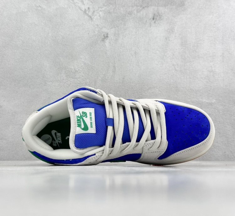 220 ST version of NIKE SB Dunk Low blue rice green HF3704-001 -