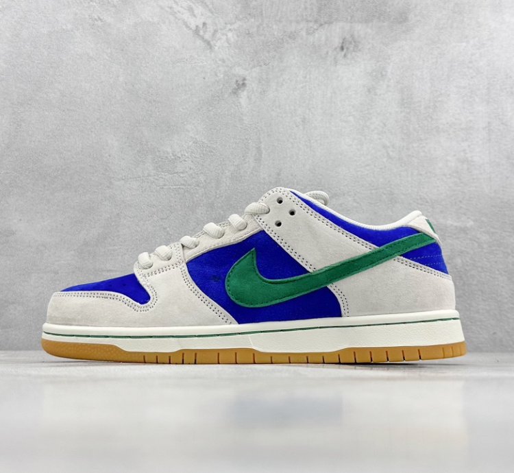 220 ST version of NIKE SB Dunk Low blue rice green HF3704-001 -