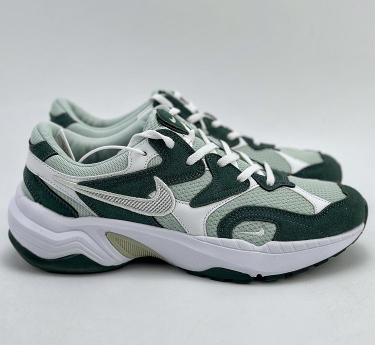 180 Nike AIR AL 8 white green comfortable versatile wear-resistant breathable lo