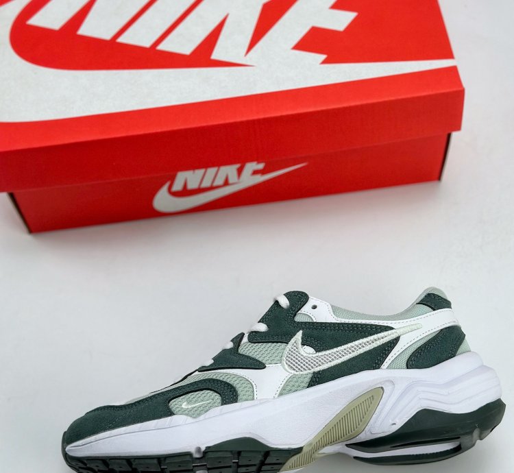 180 Nike AIR AL 8 white green comfortable versatile wear-resistant breathable lo