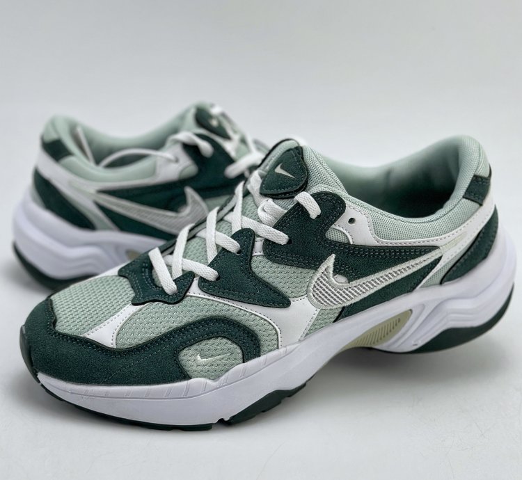 180 Nike AIR AL 8 white green comfortable versatile wear-resistant breathable lo