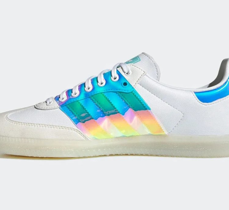 adidas Shoes Samba OG White Iridescent - GX1024