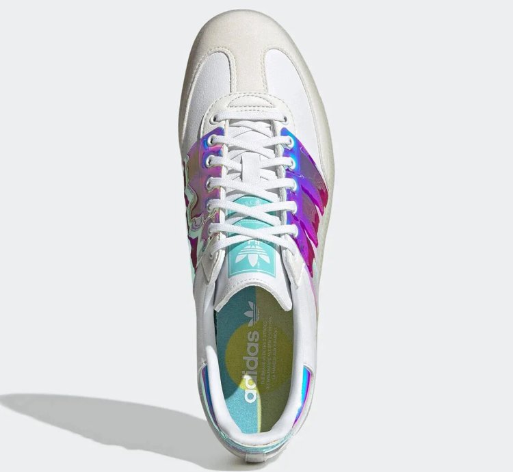 adidas Shoes Samba OG White Iridescent - GX1024