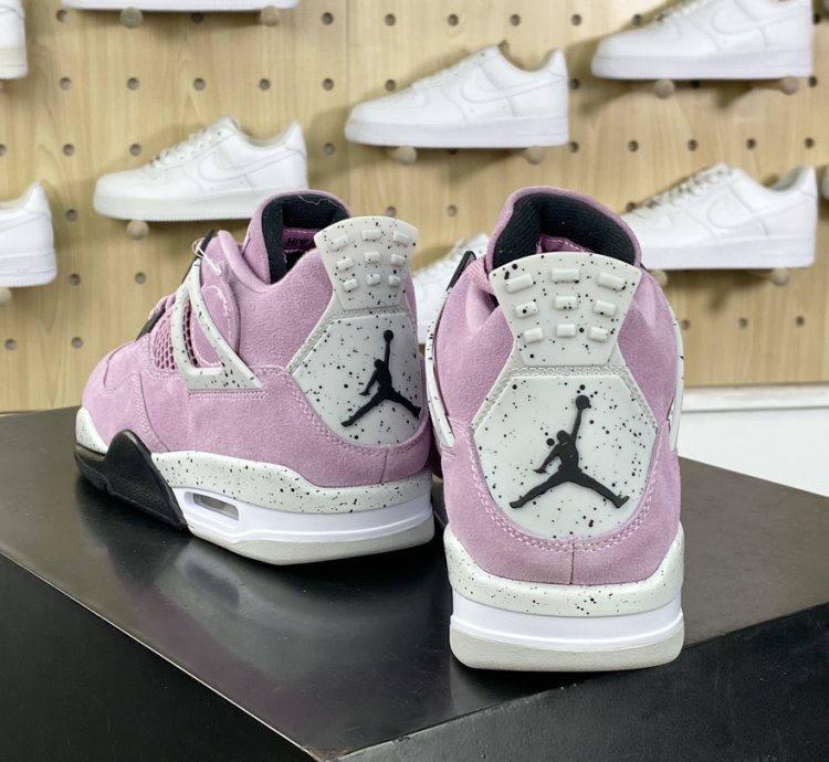 380 Nike Wmns Air Jordan 4 Retro Orchid Michael Jordan AJ4 mid-top basketball sh