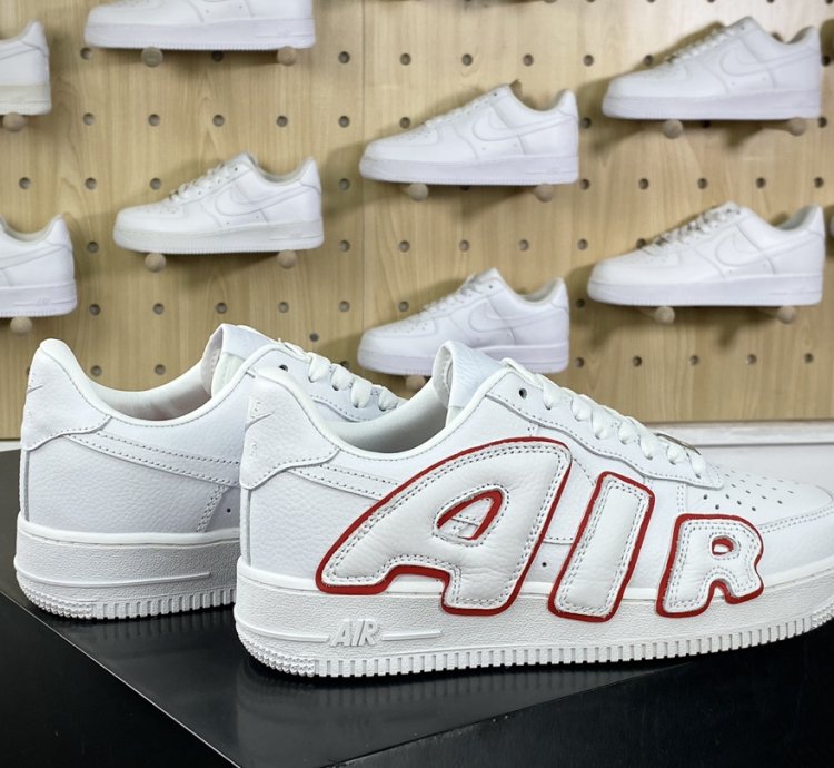 280 Cactus Plant Flea MarketCPFM x Nike Air Force 1 07 LowWhiteRed Air Force One