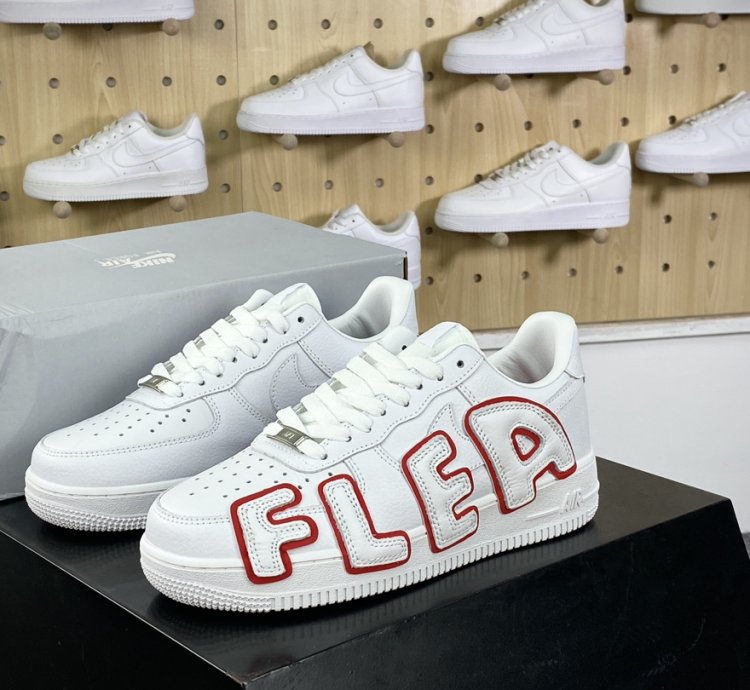 280 Cactus Plant Flea MarketCPFM x Nike Air Force 1 07 LowWhiteRed Air Force One