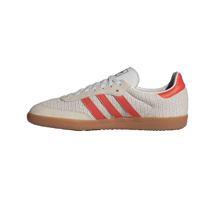 adidas Shoes Samba OG Crystal White Preloved Red - IG1380