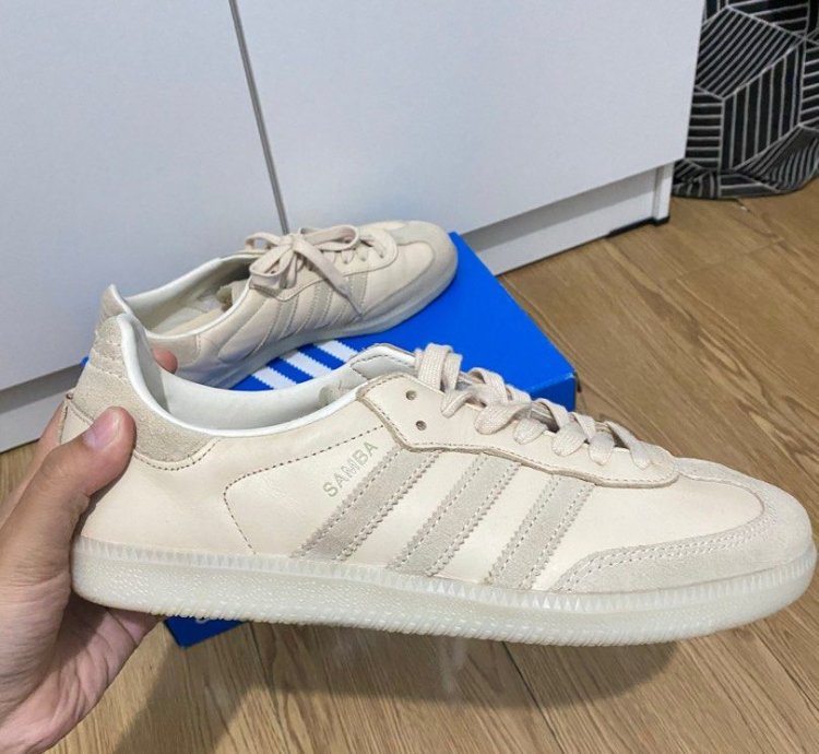 adidas Shoes Samba Tonal Color Pack Linen - FZ5603