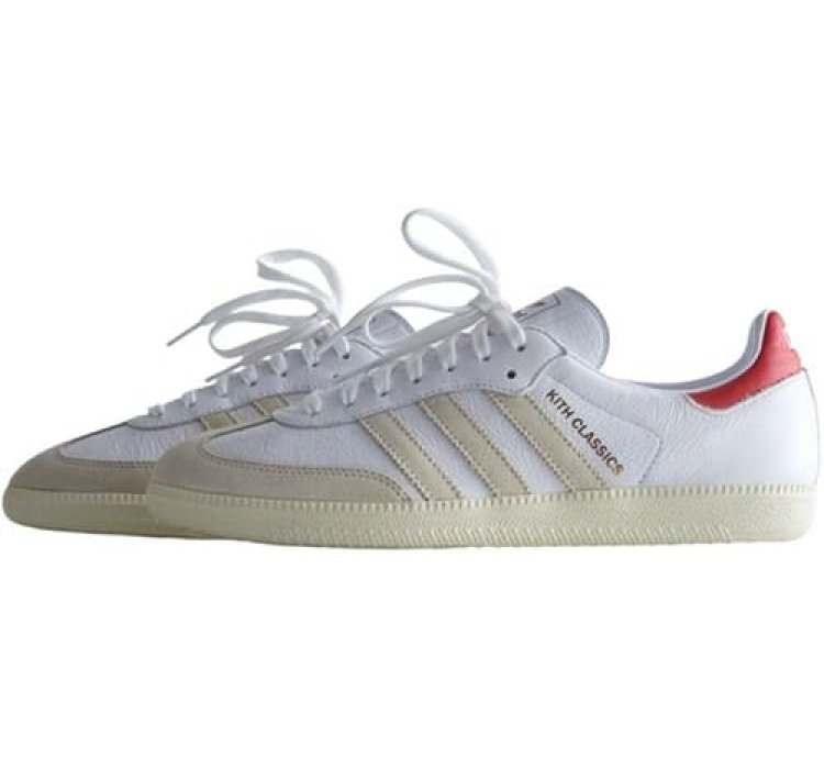 adidas Shoes Samba OG Classics White Red -  GY2544