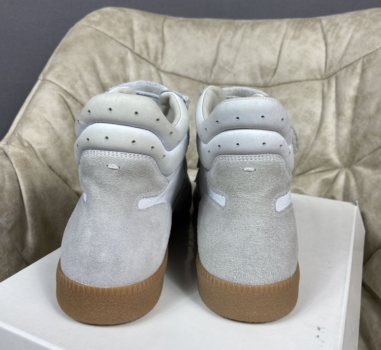 Maison Margiela High Top Strap Sneakers Box New