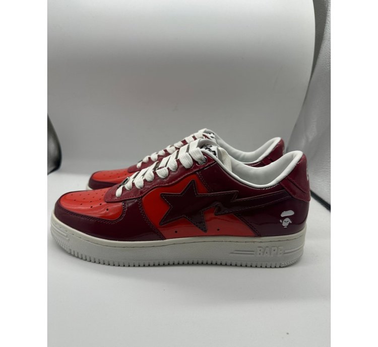 10 - Bathing Ape Bape Sta Low color camo red