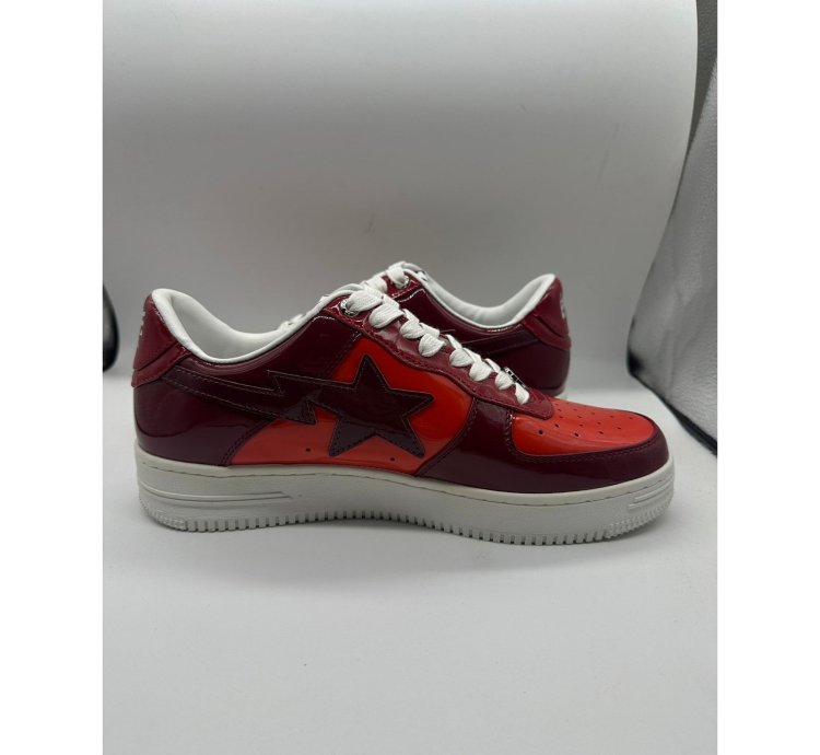 10 - Bathing Ape Bape Sta Low color camo red