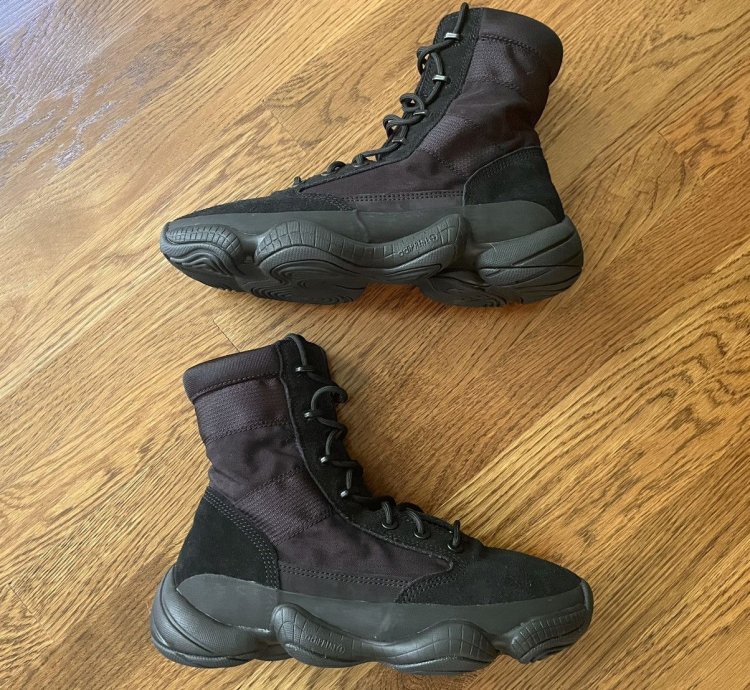 10 Yeezy 500 High Utility Black Boots Tactical Boot Military