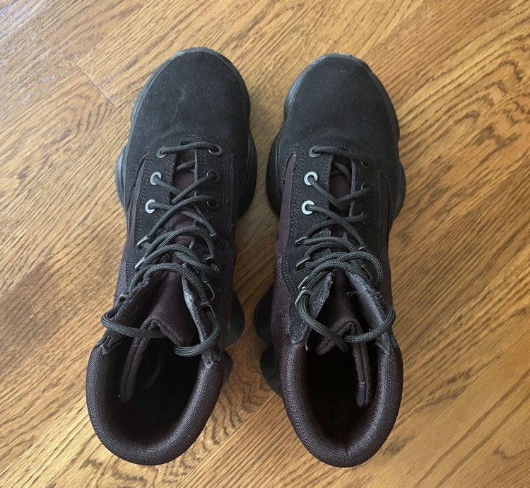 10 Yeezy 500 High Utility Black Boots Tactical Boot Military