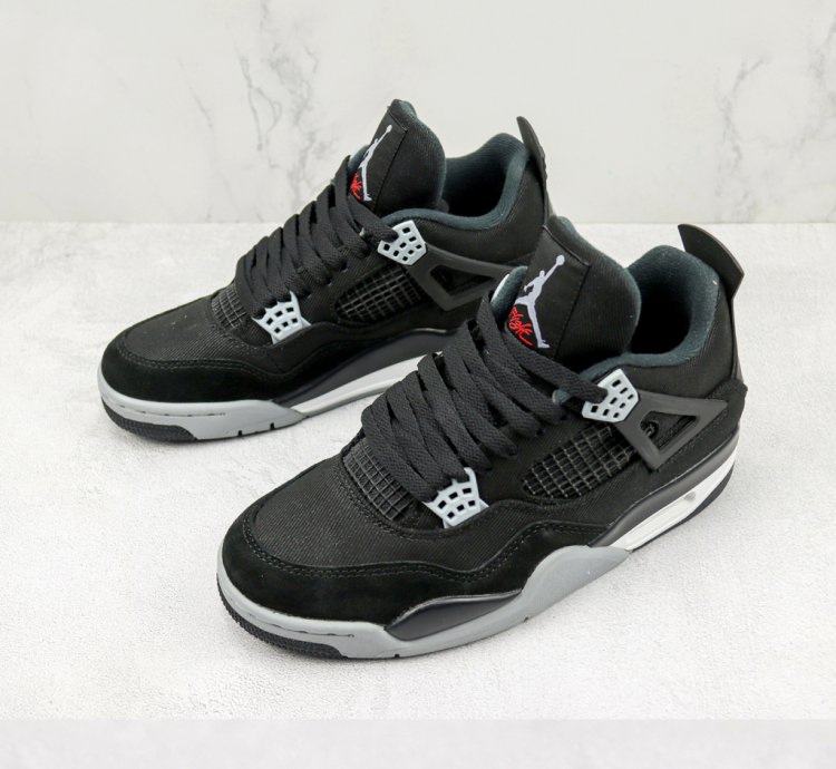 Jordan 4 Retro SE ' Black Canvas ' DH7138-006