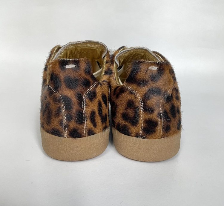 17 Leopard Print Fur GAT Sneakers