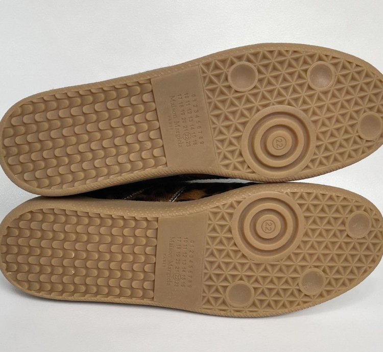 17 Leopard Print Fur GAT Sneakers