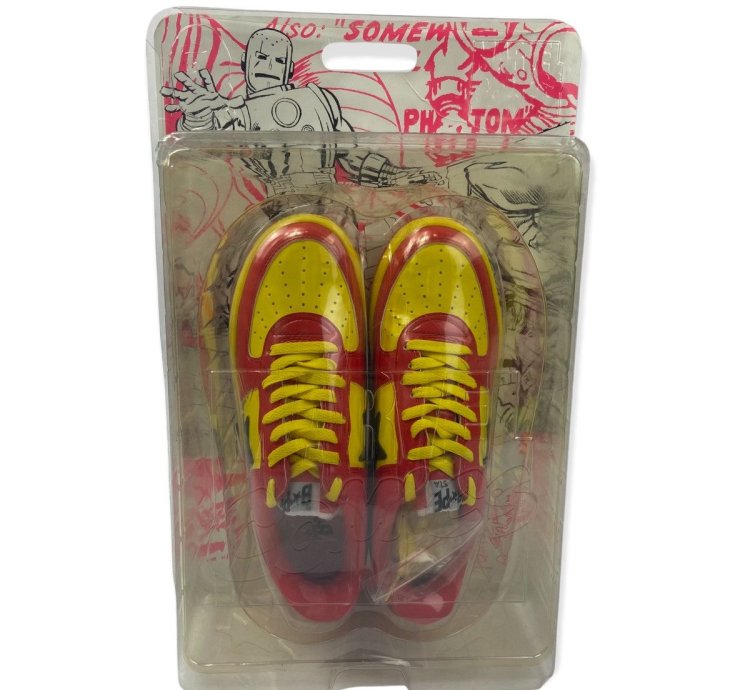 2005 - NEW - Bape Marvel Iron man bapesta