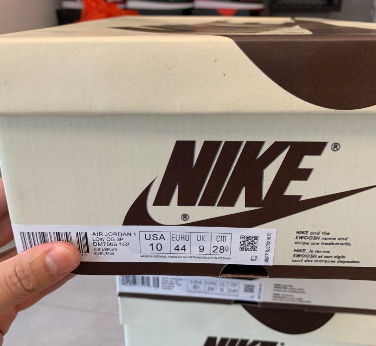 Travis Scott x Air Jordan 1 Retro Low OG 'Reverse Mocha' DM7866-162