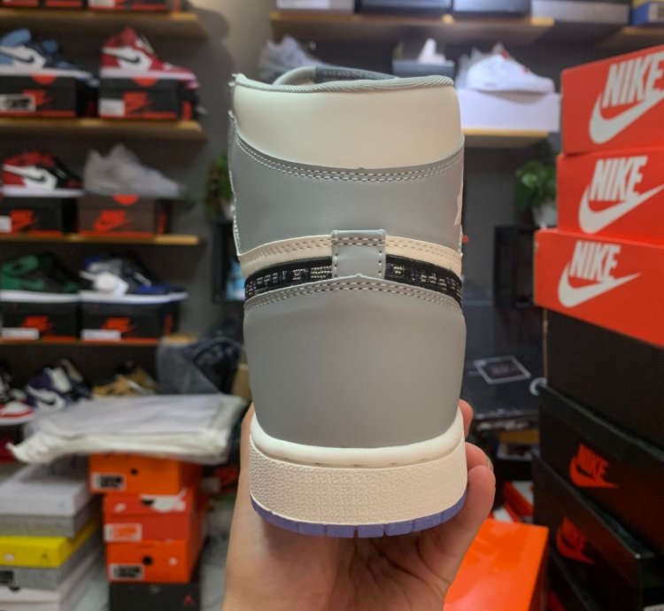Dior x Air Jordan 1 High 'Wolf Grey' CN8607-002