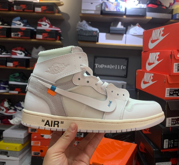 Off-White x Air Jordan 1 Retro High OG 'White' 2018 AQ0818-100