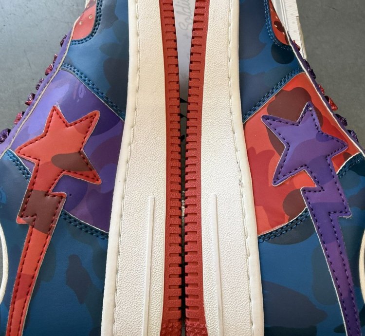 2013 Bathing Ape Color Camo Crazy Bape Sta Sneakers