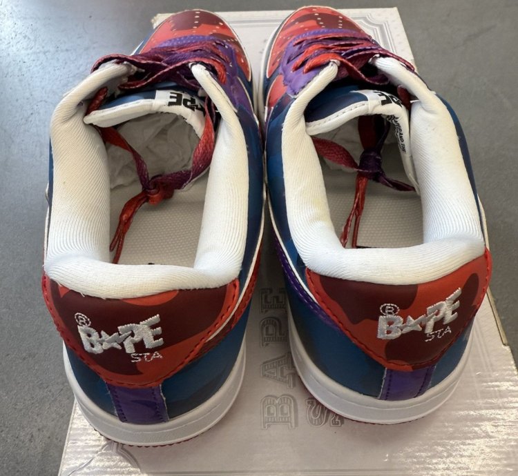 2013 Bathing Ape Color Camo Crazy Bape Sta Sneakers