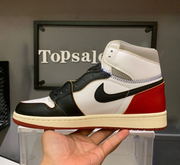 Union LA x Air Jordan 1 Retro High NRG 'Black Toe' BV1300-106