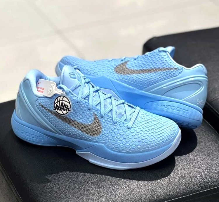 Kobe 6 Blue " Ice Grinch " Shoes Sneakers