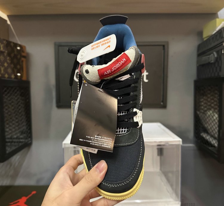 Jordan 4 Retro Union Off Noir DC9533-001