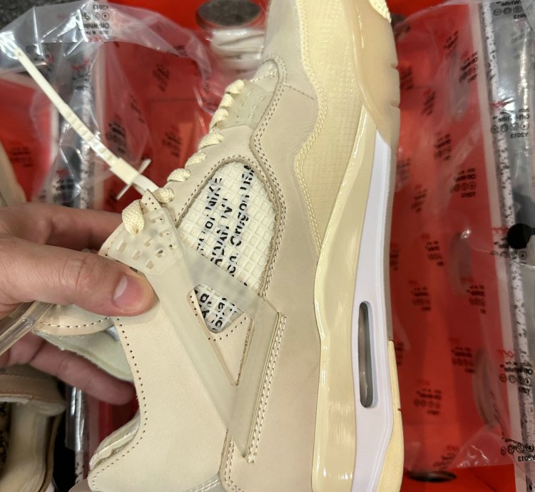Jordan 4 Retro Off-White Sail (Women's) CV9388-100