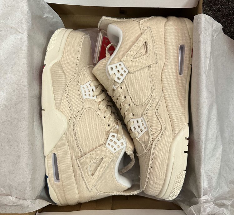 Jordan 4 Retro Blank Canvas (Women's) DQ4909-100