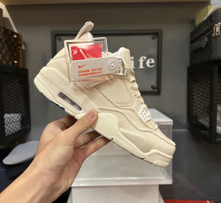 Jordan 4 Retro Blank Canvas (Women's) DQ4909-100