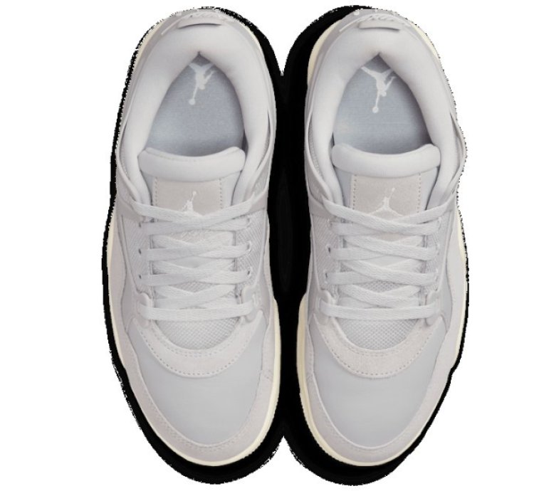 Mens Wmns Air Jordan 4 RM 'Neutral Grey Sail' FQ7940-001