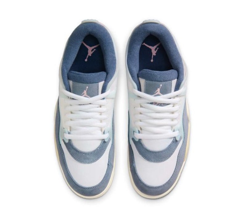 Mens Wmns Air Jordan 4 RM 'Diffused Blue Ashen Slate' FQ7939-101