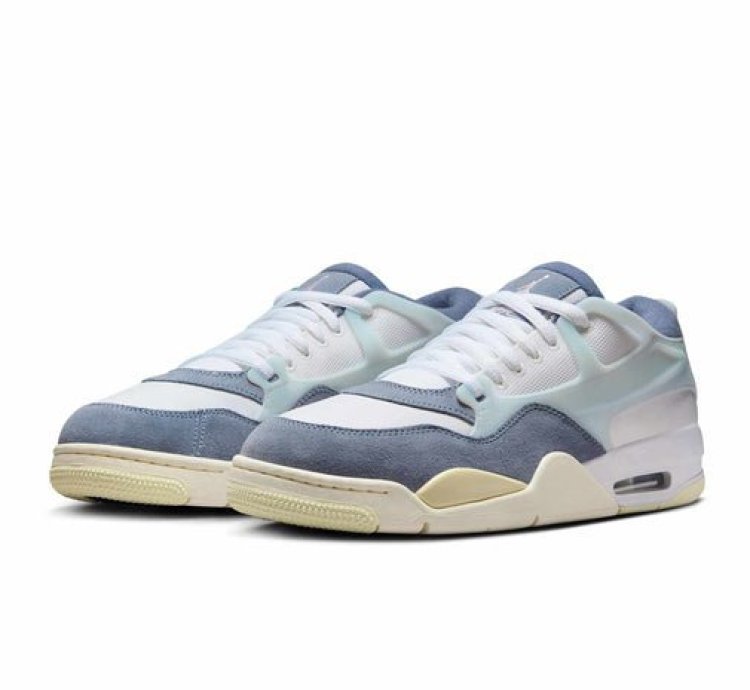 Mens Wmns Air Jordan 4 RM 'Diffused Blue Ashen Slate' FQ7939-101