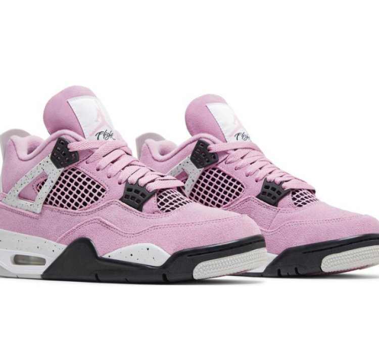 Mens Wmns Air Jordan 4 Retro Orchid AQ9129 501