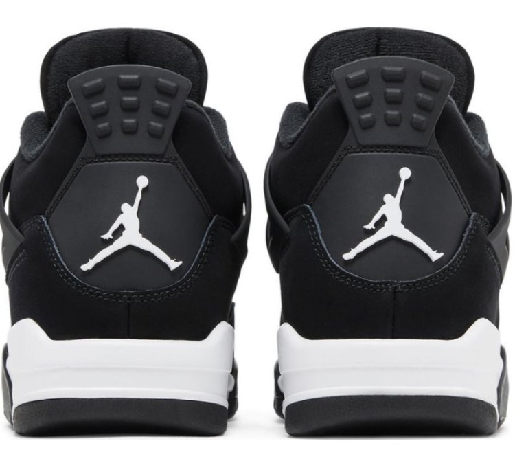 Mens Wmns Air Jordan 4 Retro White Thunder FQ8138 001