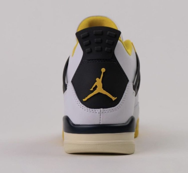 Mens Wmns Air Jordan 4 Retro Vivid Sulfur AQ9129 101