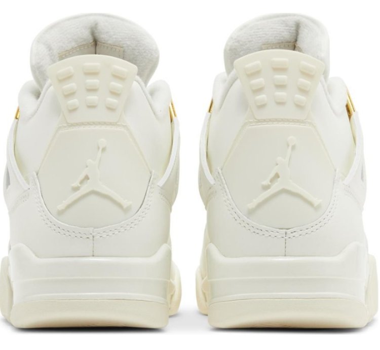 Mens Wmns Air Jordan 4 Retro Metallic Gold AQ9129 170