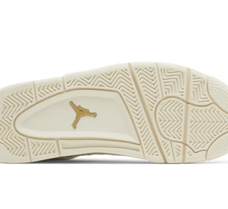Mens Wmns Air Jordan 4 Retro Metallic Gold AQ9129 170