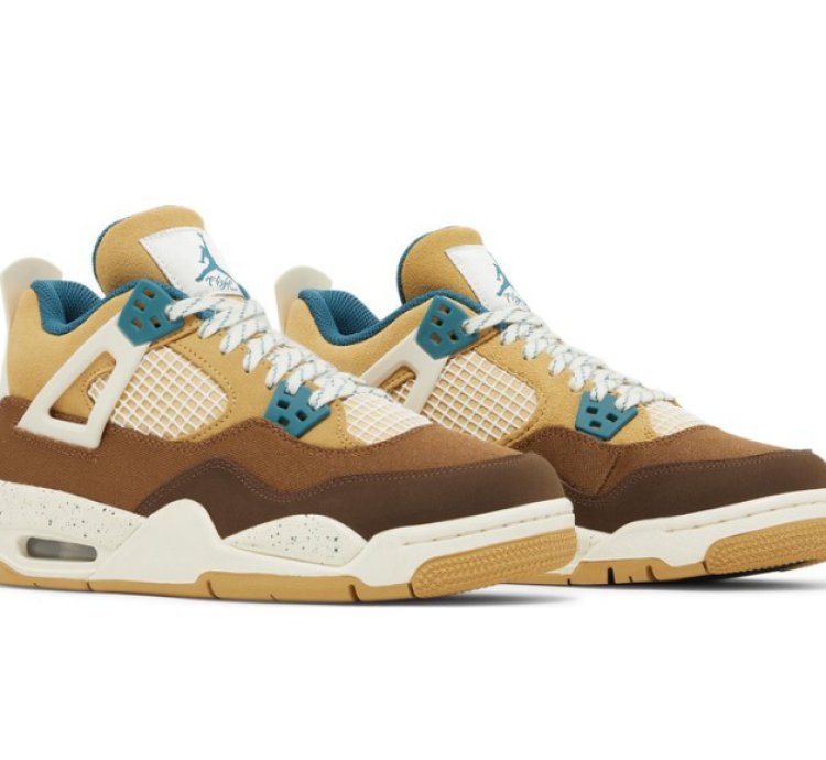 Mens Wmns Air Jordan 4 GS Cacao Wow FB2214 200