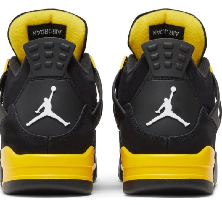 Mens Wmns Air Jordan 4 Retro Thunder 2023 DH6927 017 / 408452 017