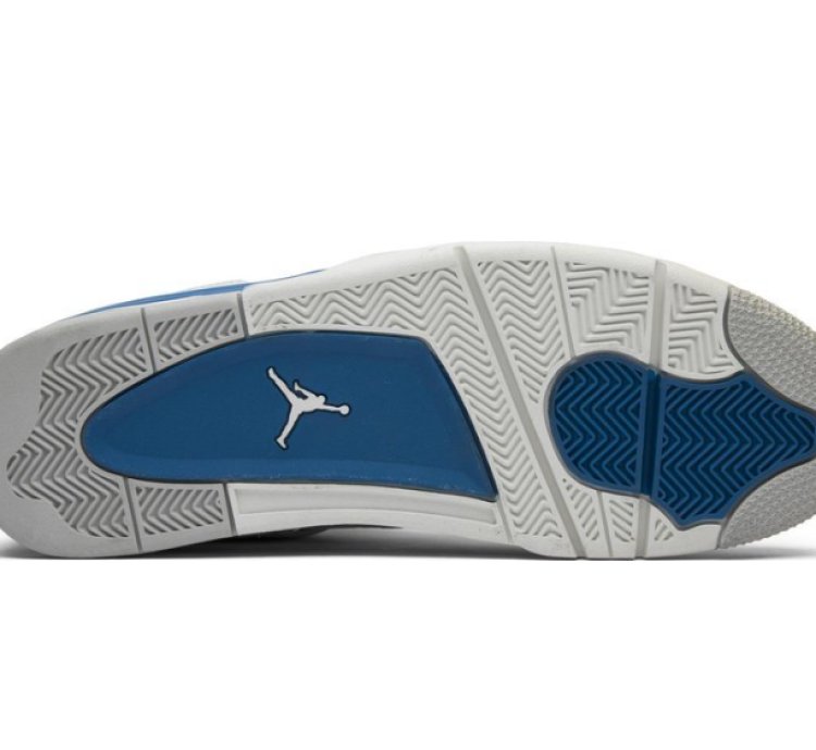 Mens Wmns Air Jordan 4 Retro Military Blue 2012 308497 105 / 408452 105