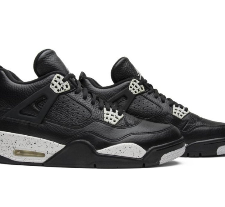 Mens Wmns Air Jordan 4 Retro LS Oreo 2015 314254 003