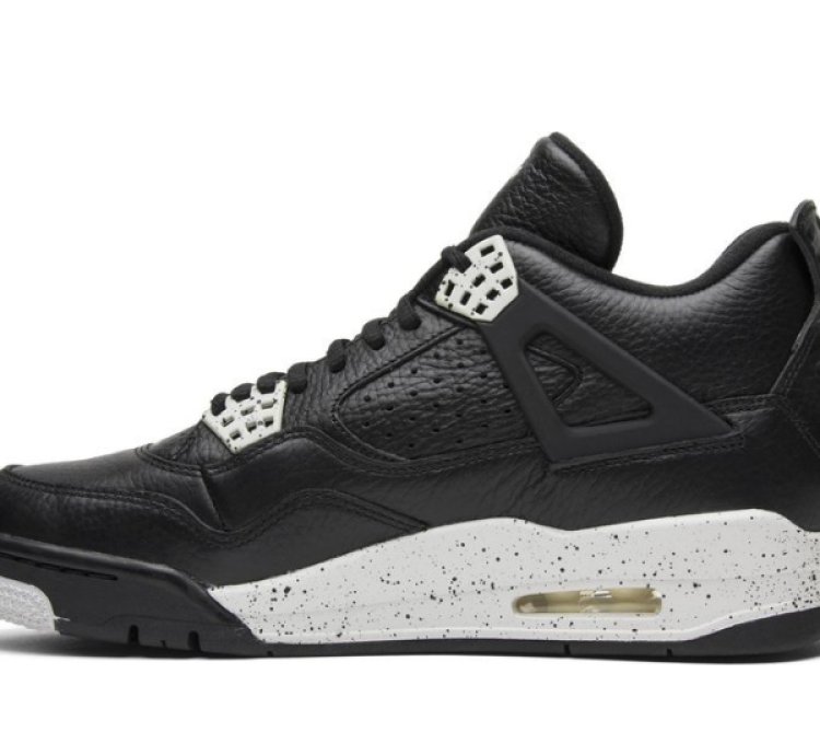 Mens Wmns Air Jordan 4 Retro LS Oreo 2015 314254 003