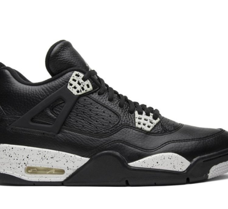 Mens Wmns Air Jordan 4 Retro LS Oreo 2015 314254 003