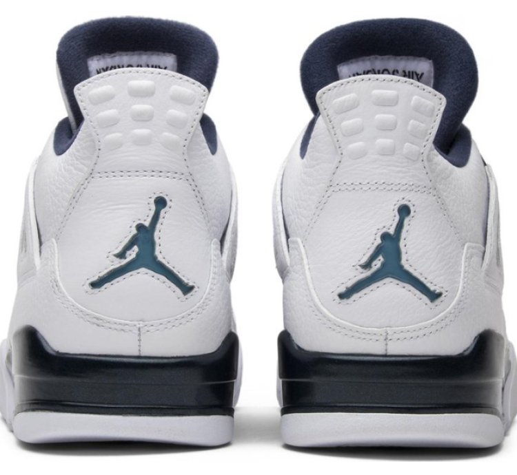 Mens Wmns Air Jordan 4 Retro LS Legend Blue 314254 107