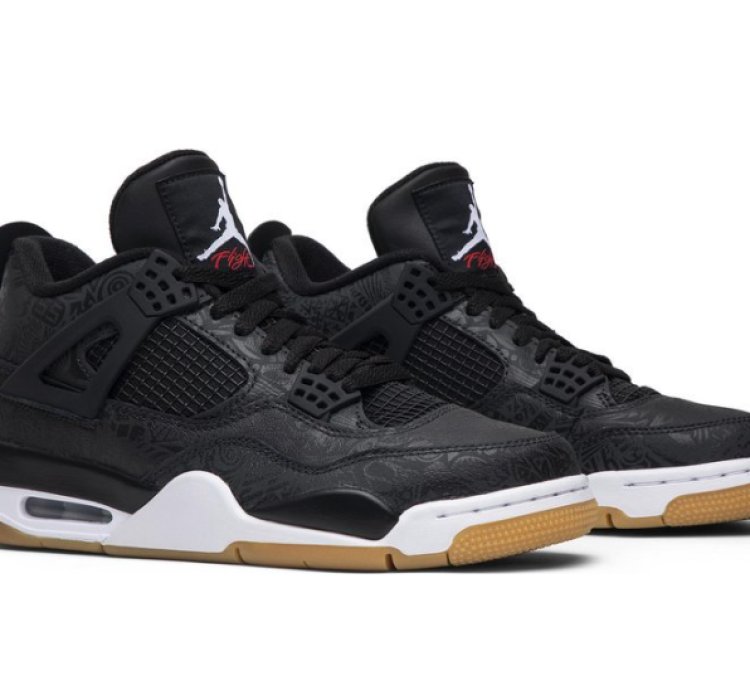 Mens Wmns Air Jordan 4 Retro Laser CI1184 001 / CI2970 001