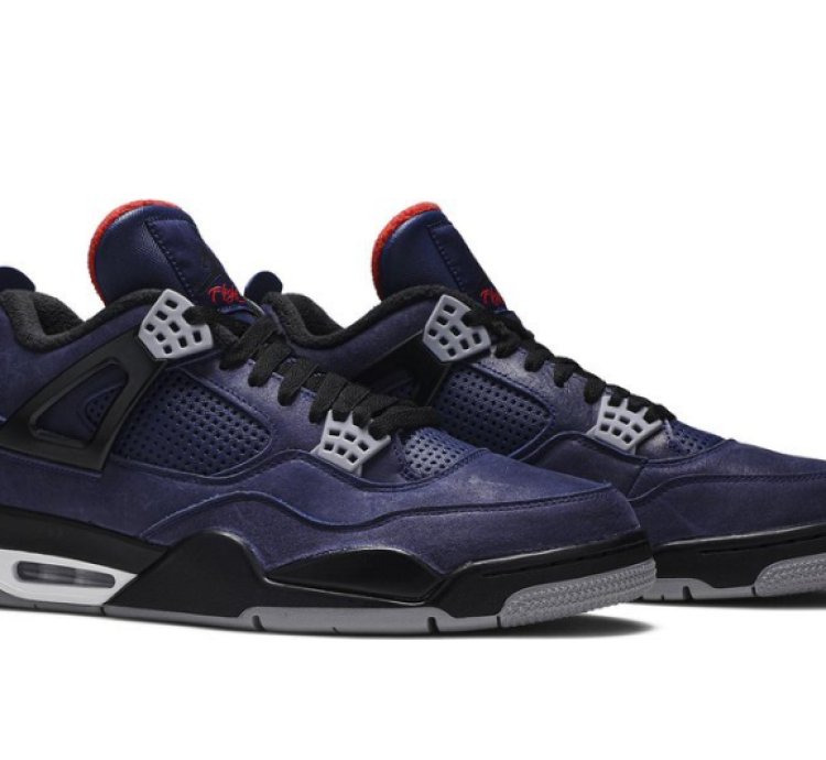 Mens Wmns Air Jordan 4 Winter Loyal Blue CQ9597 401 / CQ9745 401